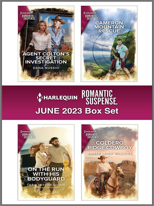 Cover image for Harlequin Romantic Suspense June 2023--Box Set